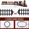Kitcheniva Big Electric Christmas Train Set Under Tree With Light Sound Smoke
